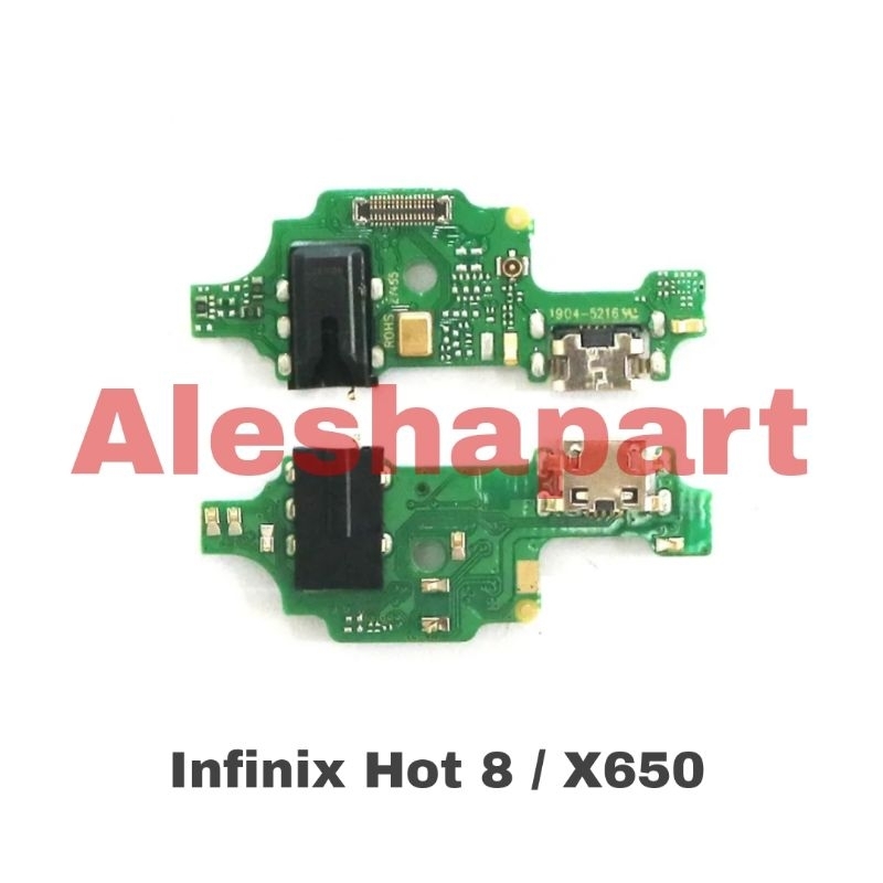 PCB Board Charger Infinix Hot 8 X650/Papan Flexible Cas Infinix Hot 8 X650