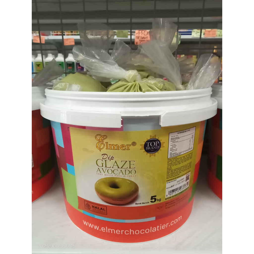 

Dip Glaze Elmer Avocado Repack 250gr