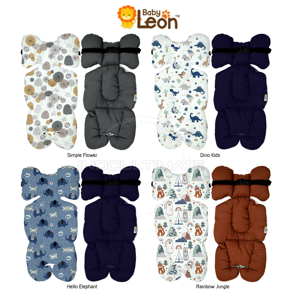 4in1 Alas Stroller Bayi Universal Car Seat Bouncer 5 Lubang Seat Padding Baby Alas Kursi Makan Baby Car Seat Stroller Pad Alas Duduk Bayi Strollerpad ASB-03 Pelindung Semua Stroller SP-013-AS