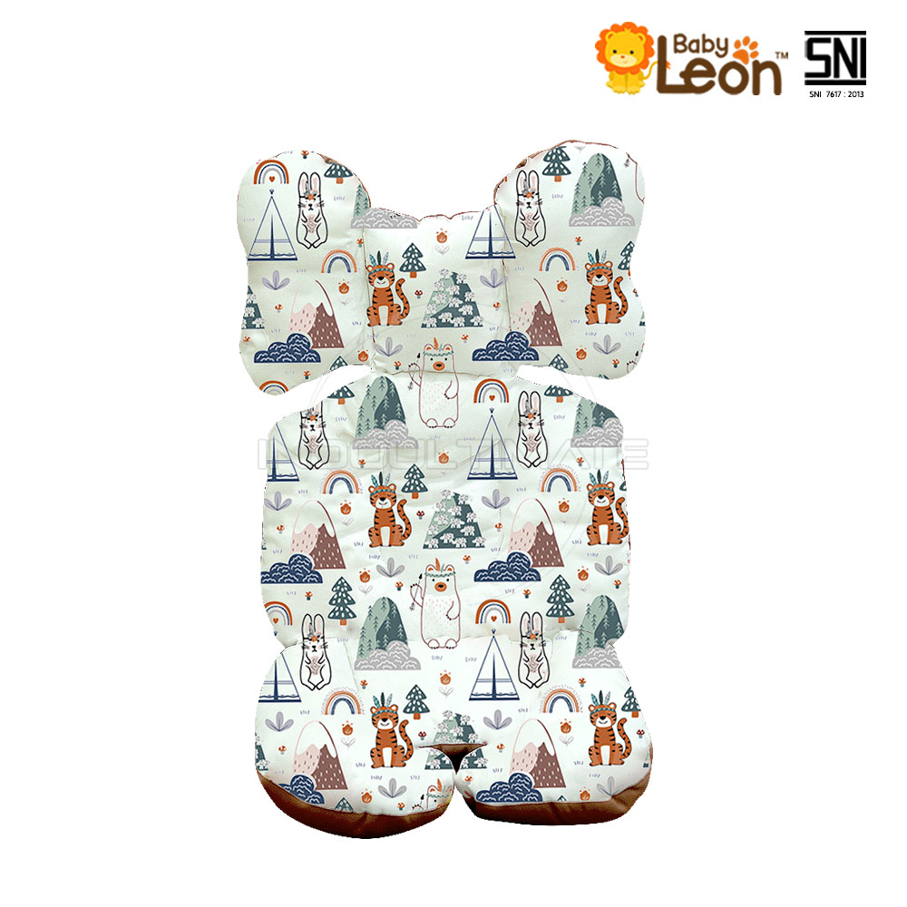 4in1 Alas Stroller Bayi Universal Car Seat Bouncer 5 Lubang Seat Padding Baby Alas Kursi Makan Baby Car Seat Stroller Pad Alas Duduk Bayi Strollerpad ASB-03 Pelindung Semua Stroller SP-013-AS