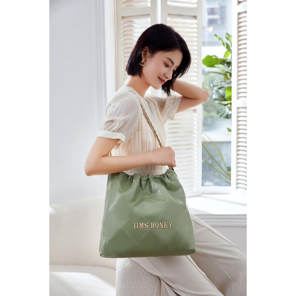 Jims Honey Irene Bag Tote Bag Tas Kuliah Kerja Kantor Import JH Berkualitas Fashionable Murah Kapasitas Besar Korean Style