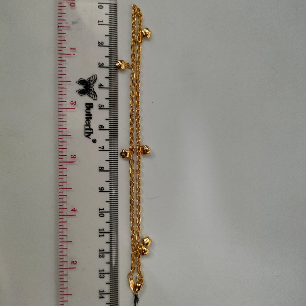 Gelang Kaki Emas 17K - 3.4 Gr Kadar 750 - 5321