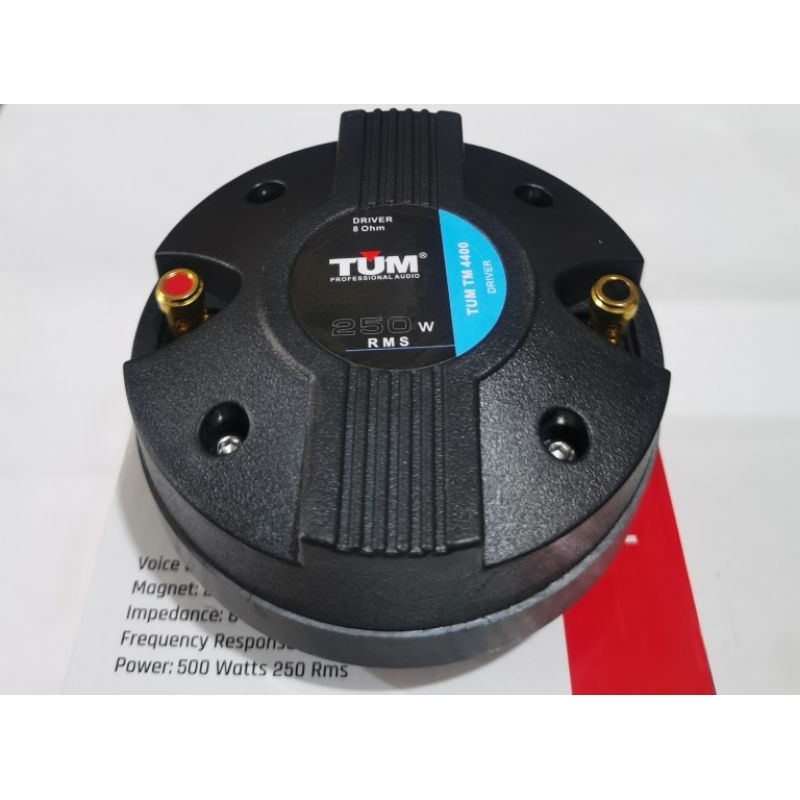 Driver tweeter D4 TUM TM4400