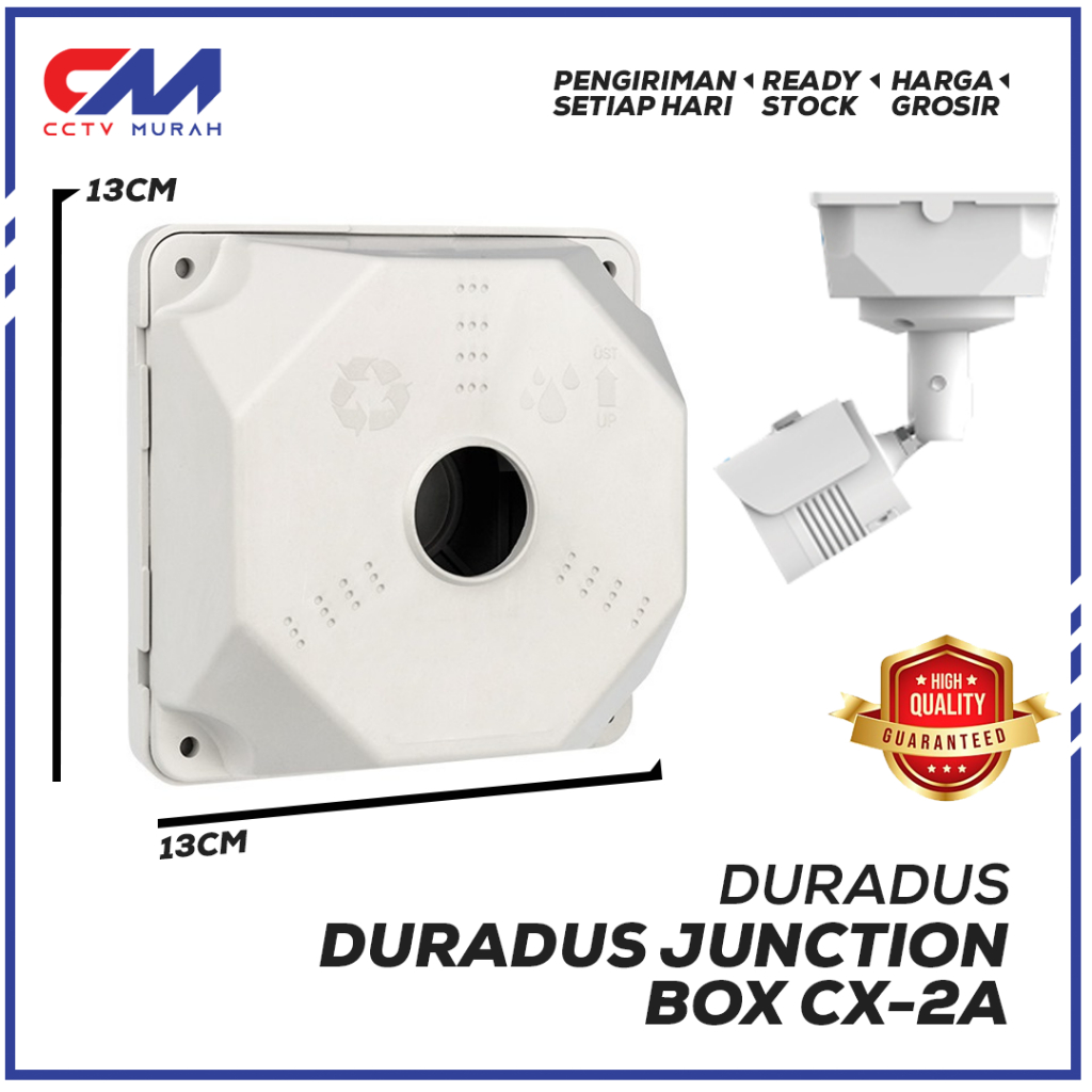 Duradus Camera CCTV Indoor/Outdoor, Junction Box