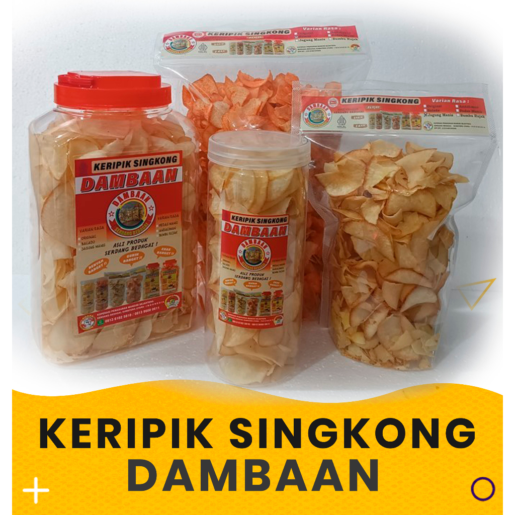 

Keripik Singkong Asli Snack Cemilan Keluarga