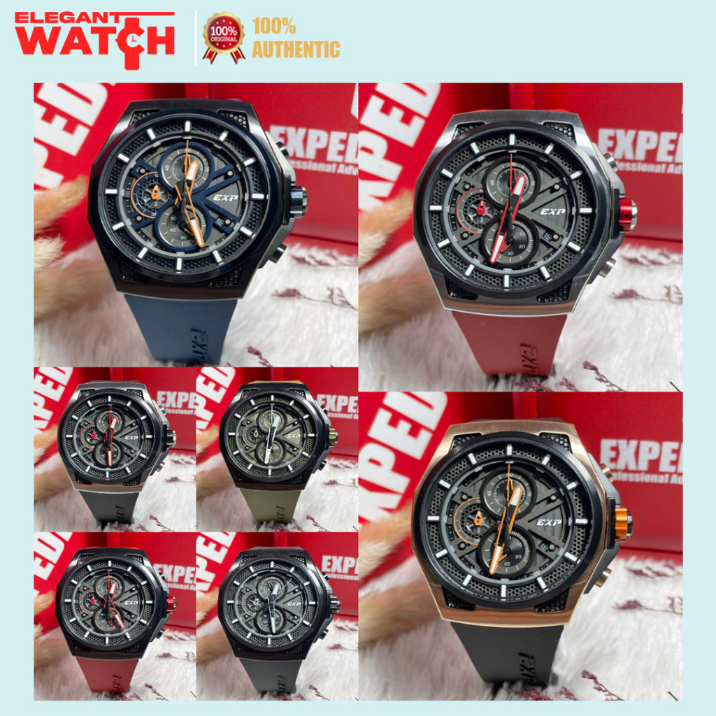 Jam Tangan Expedition Pria E 6842 E6842 EXP 6842 EXP6842 Original Garansi Resmi 1 Tahun