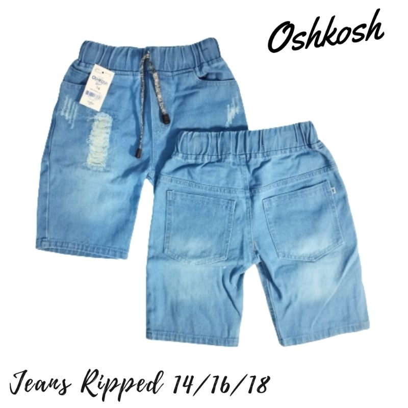 Jeans Anak Pendek Ripped 141618 (4-10 Thn)