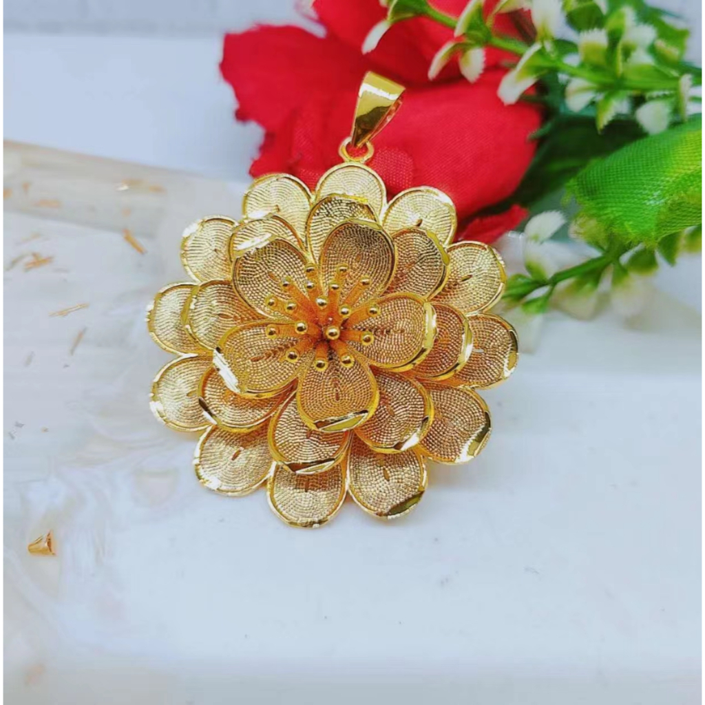 Kalung Xuping Lapis Emas 24k Perhiasion Fashion AE AF