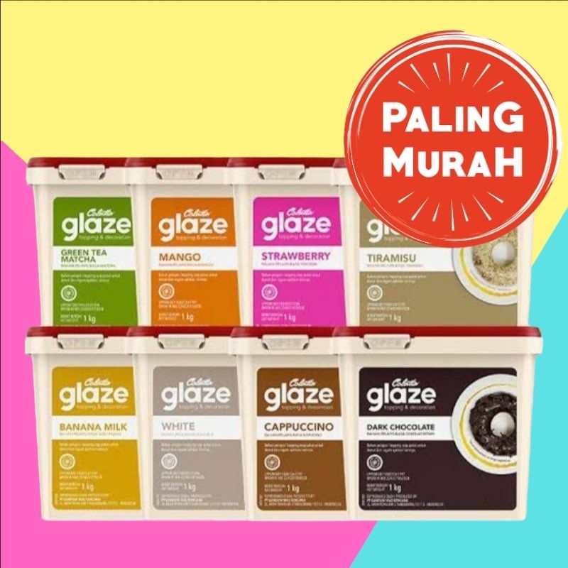 Collata Glaze Re-Pack 250gr Termurah