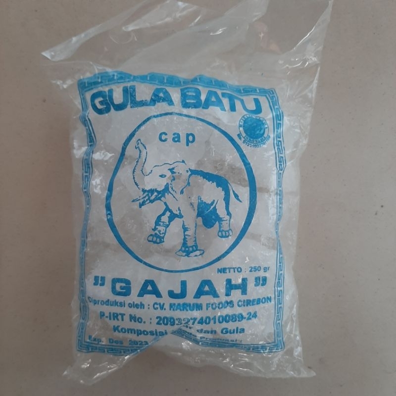 

Gula batu putih 250 gram