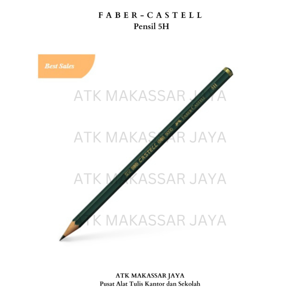 

Pensil Komputer / Graphite Pencil Faber Castell 5H