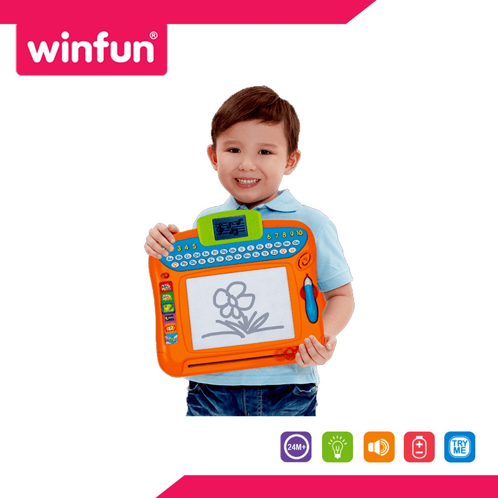 WINFUN WRITE 'N DRAW LEARNING BOARD | W002258