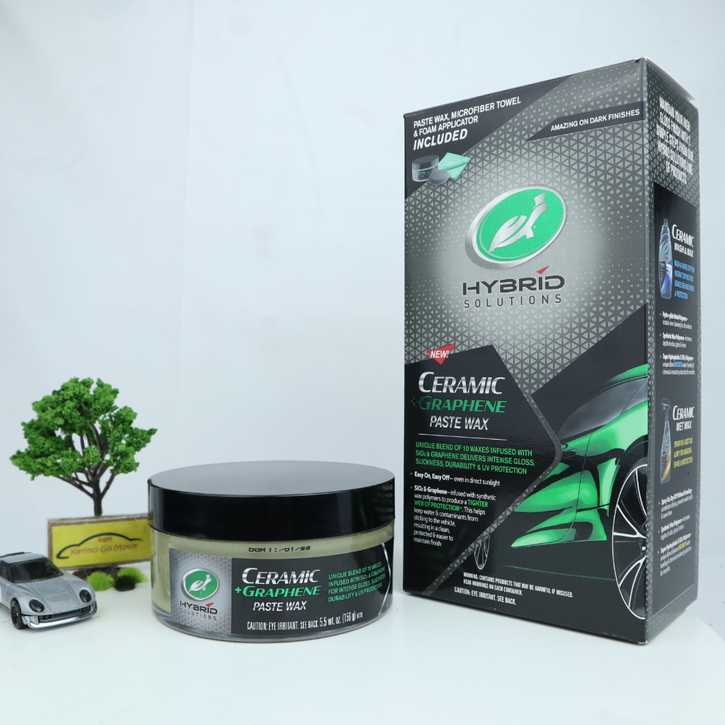 TURTLE WAX HYBRID CERAMIC GRAPHENE PASTE WAX 156 g WAX PASTA POLES