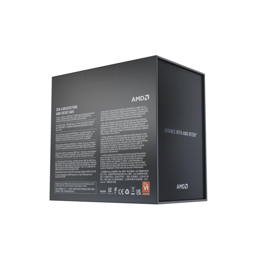 AMD Ryzen 9 7950X 4.5Ghz Up To 5.7Ghz Cache 64MB AM5 [Box] - 16 Core