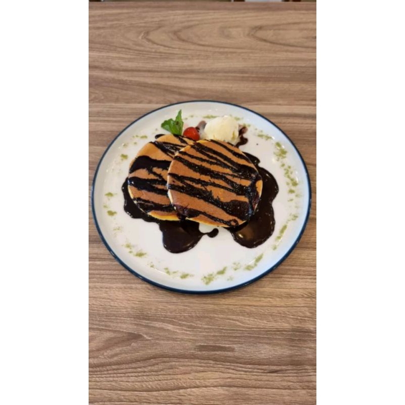 replika makanan , replika pancake, makanan pajangan