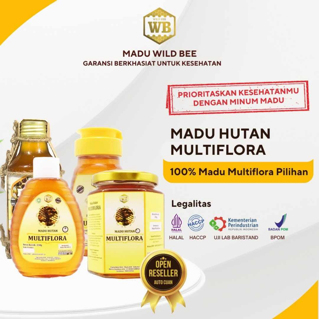 

Madu Multiflora / Lebah Apis Melifera - Wild Bee - Mini