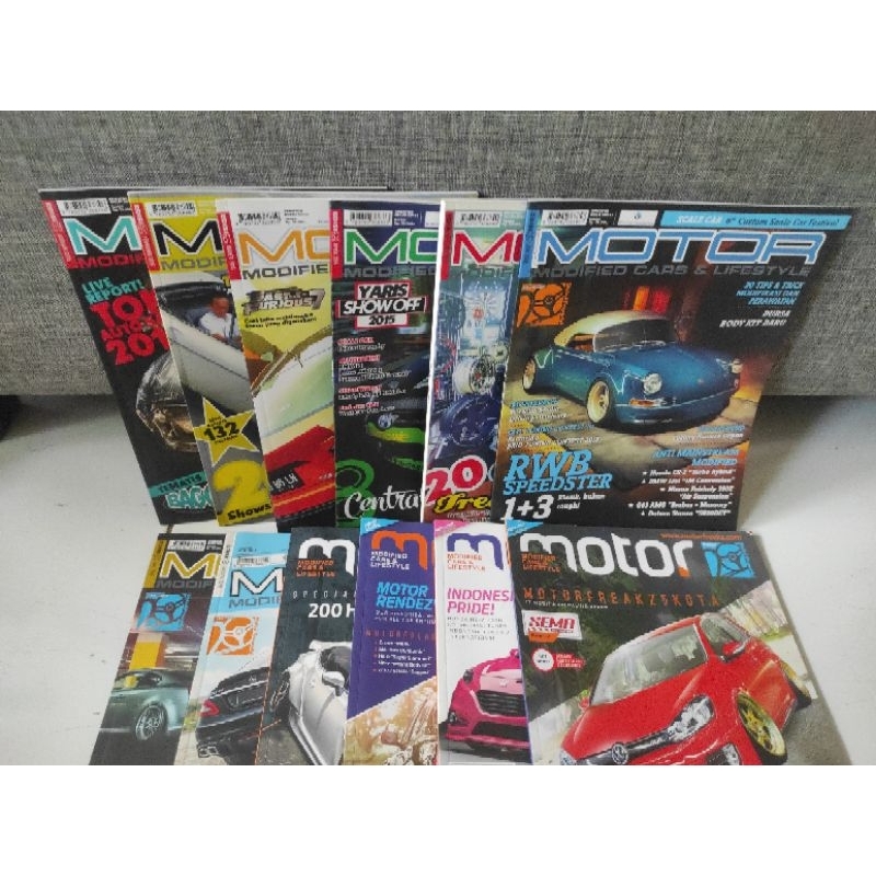 Majalah Motor Bekas Edisi Tahun 2015