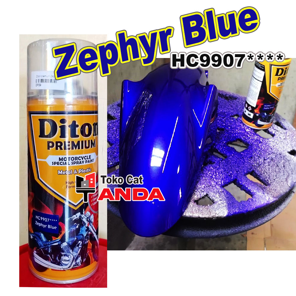 DITON PREMIUM 9907 HARLEY ZEPHYR BLUE - Diton HC9907 Biru Herley - Biru Harley - zepir blue