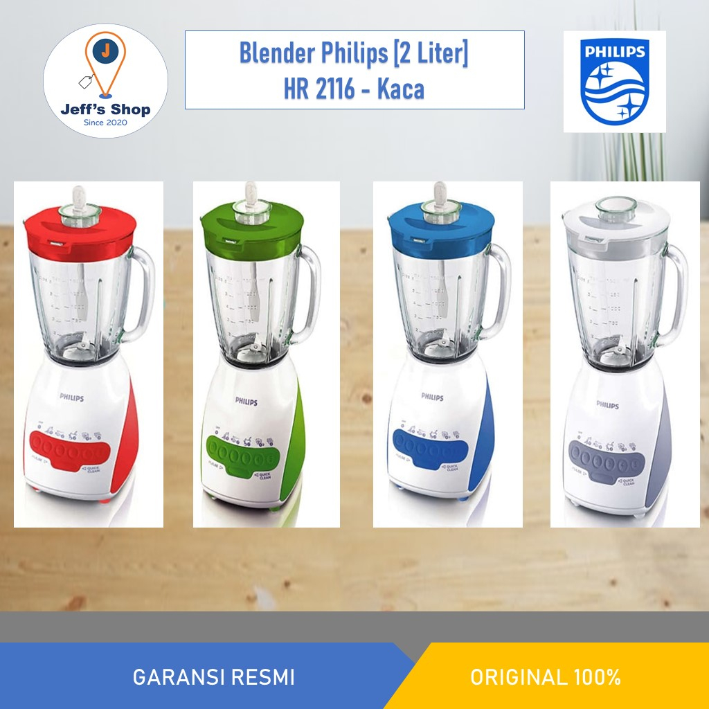 Blender Philips [2 Liter] HR 2116 - Kaca