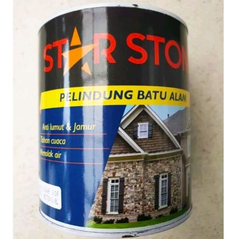 Cat coating pelindung batu alam warna clear gloss Propan Star stone