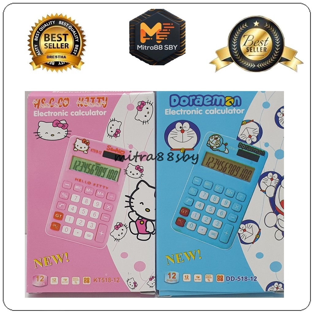 

Mitra88sby Kalkulator karakter hellokitty dan doraemon