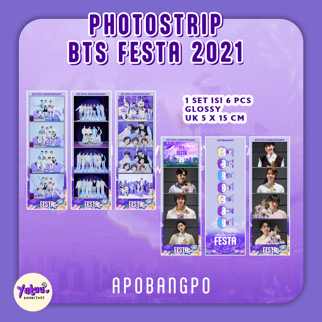 BANGTAN PHOTOSTRIP FESTA 2023 version unofficial