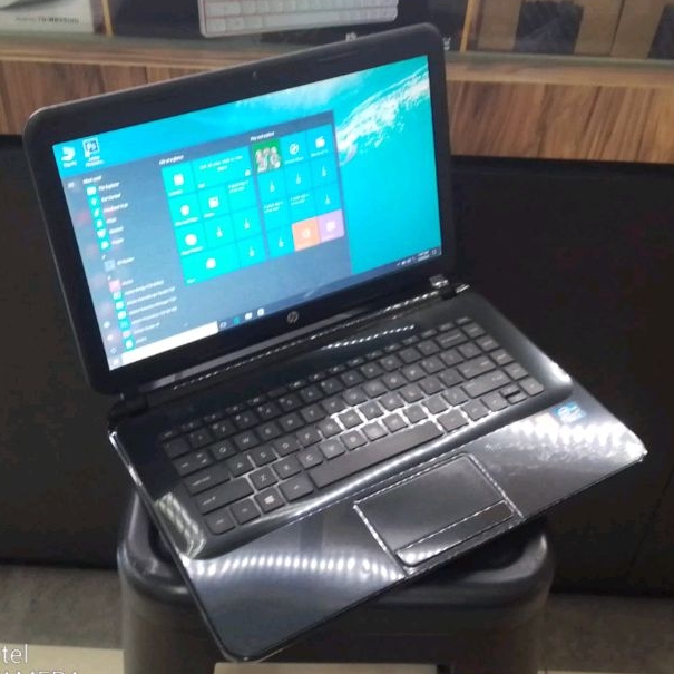 Laptop Leptop HP MEMORY RAM 4 GB SSD 128 GB 14 INCH WBCAME WIFI ZOOM WINDOWS10 SIAP PAKAI