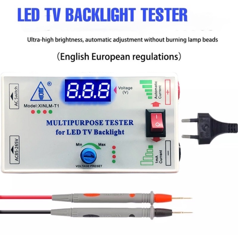 TESTER BACKLIGHT ALAT TES LAMPU LED ALAT UJI TESTER LED BACKLIGHT OTOMATIS 0 - 300V