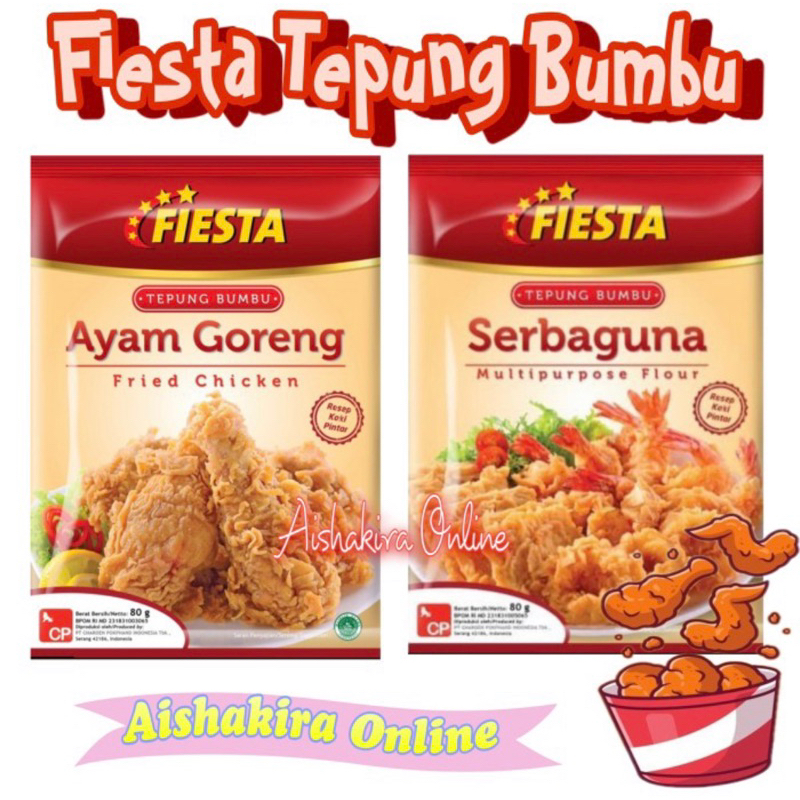 Fiesta Tepung Bumbu Serbaguna / Ayam Goreng