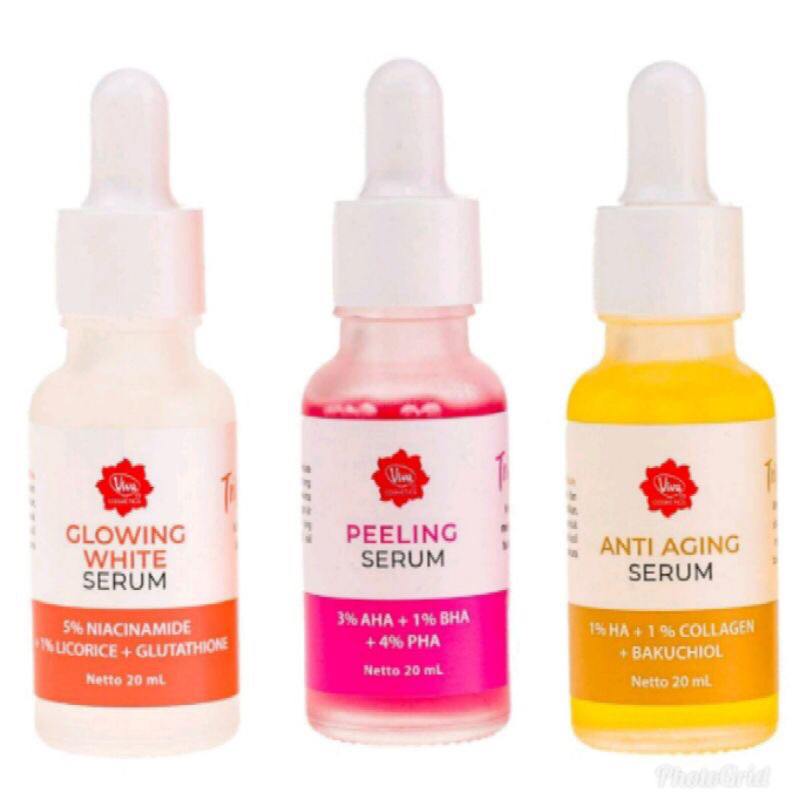 Viva Serum Wajah Glowing/ Peeling Serum/ Anti Aging
