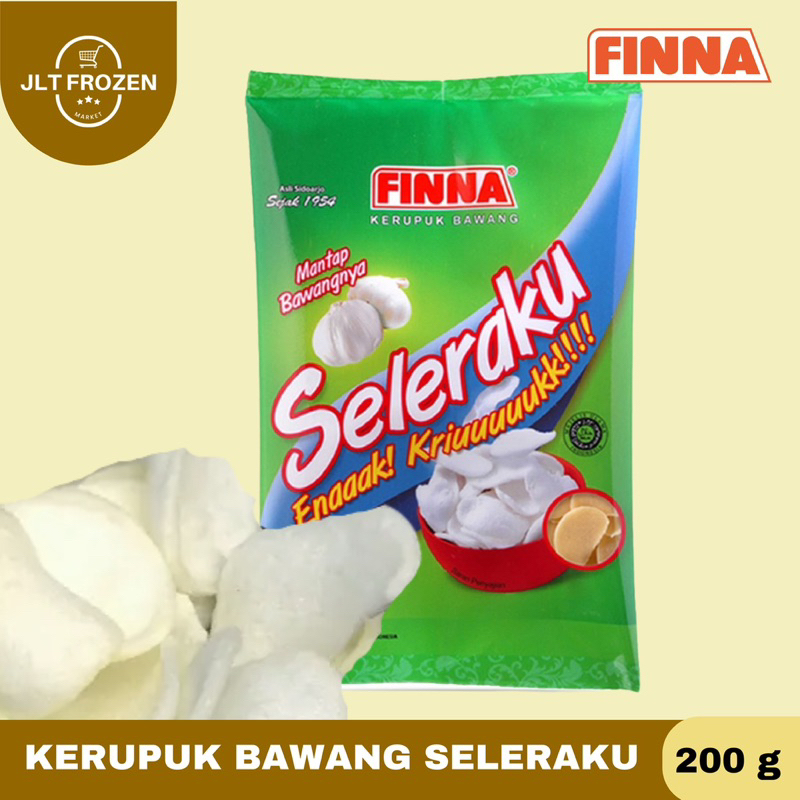 

Finna Kerupuk Bawang Seleraku / Krupuk Bawang Mentah - 200g