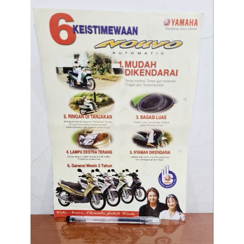Brosur Motor YAMAHA NOUVO ORI
