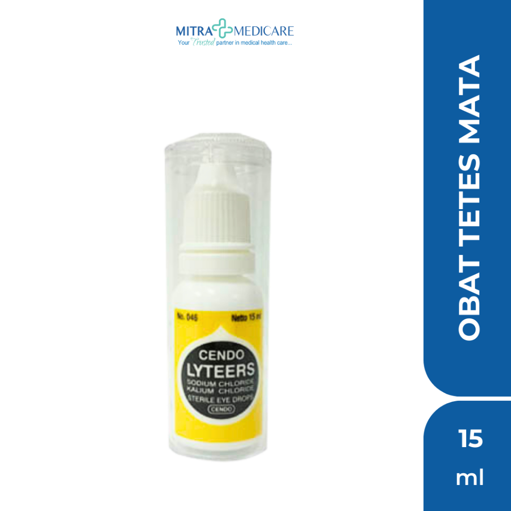 [KIRIM LANGSUNG] CENDO LYTEER 15 ML Obat Sakit Mata