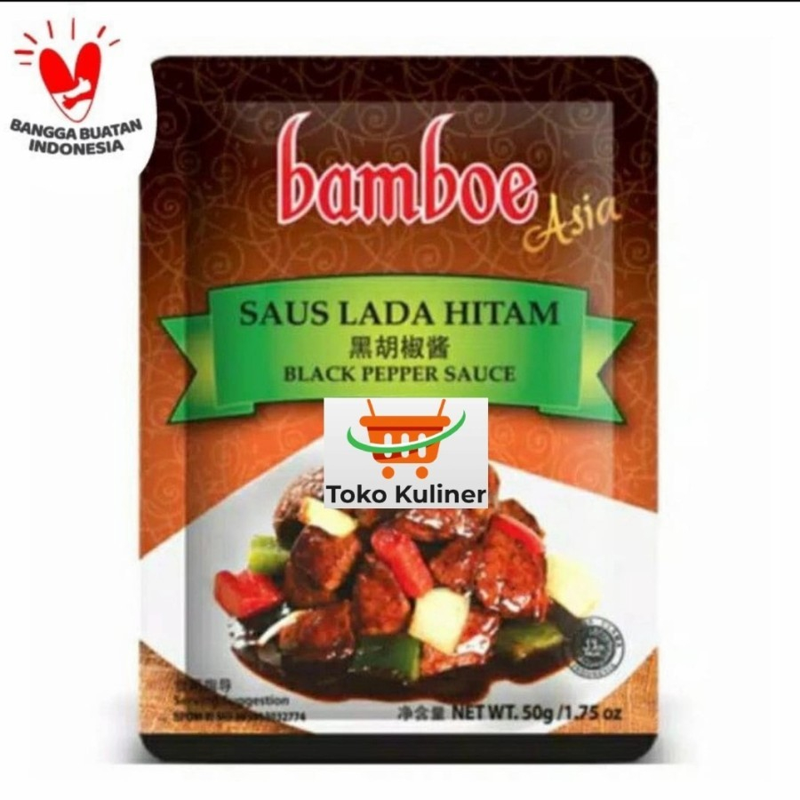 

Bumbu Saus Lada Hitam Bamboe