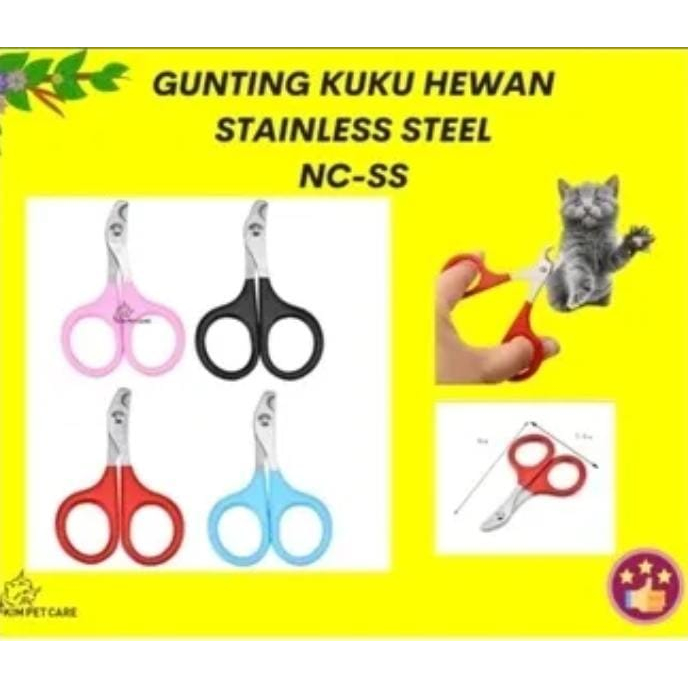 

Gunting Kuku Hewan Stainless Steel NC-SS