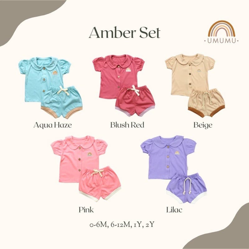 Umumu Amber Set - Setelan Anak Perempuan