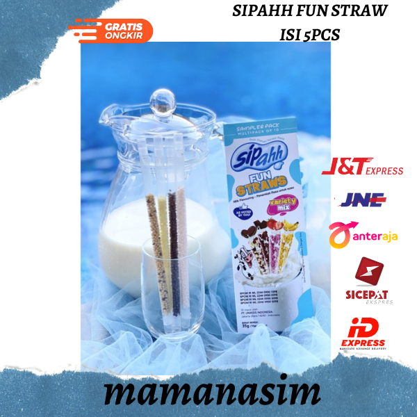 

☄️NEW✨ Sedotan Unik FUN STRAW SUSU MILK BUAH PENGUBAH RASA MAGIC SIPAH VARIAN Sedotan Unik Pemberi Rasa Susu Sipahh Fun Straw