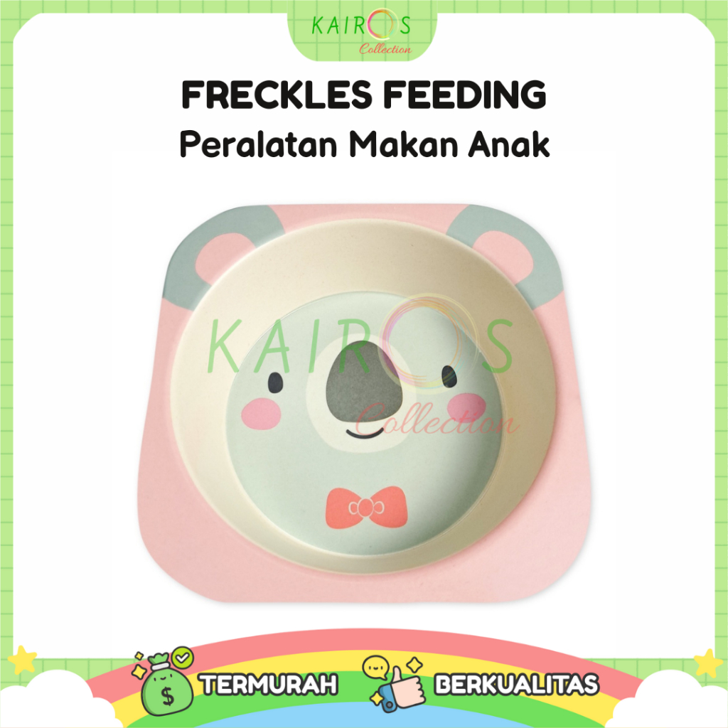 Freckles Feeding Peralatan Makan Anak - Set Koala