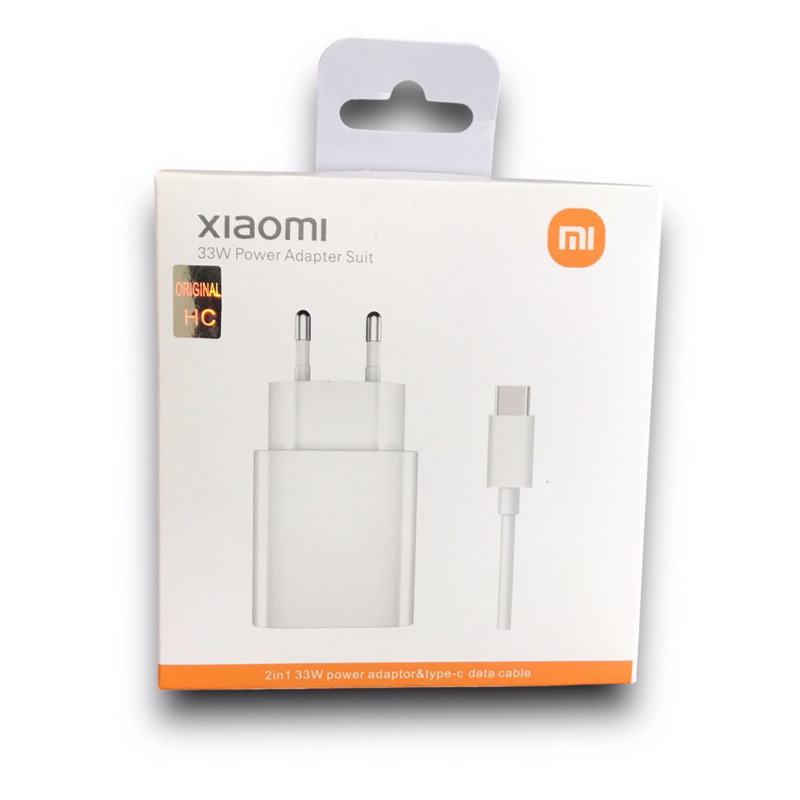 Charger Xiaomi 33W Fast Charging Charger Original Fast Charger 33W