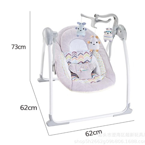 Automatic Baby Swing Right Start Deluxe Portable Bouncer Tempat Duduk Tempat Tidur Ayunan Bayi Elektrik Otomatis