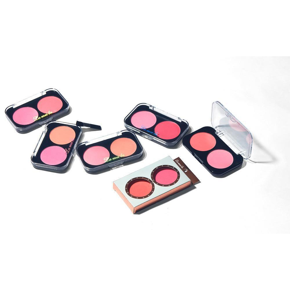 LAMEILA Blusher Powder Palet Blush On 6 Warna Mineral Pigment 5006