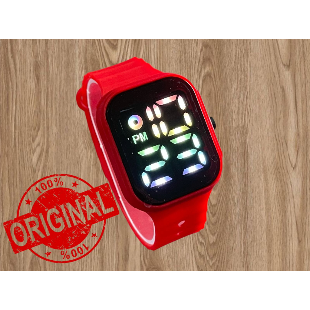 (SS) BISA COD JAM TANGAN PRIA WANITA DIGITAL FASHION KOREA C1-9 ANTI AIR