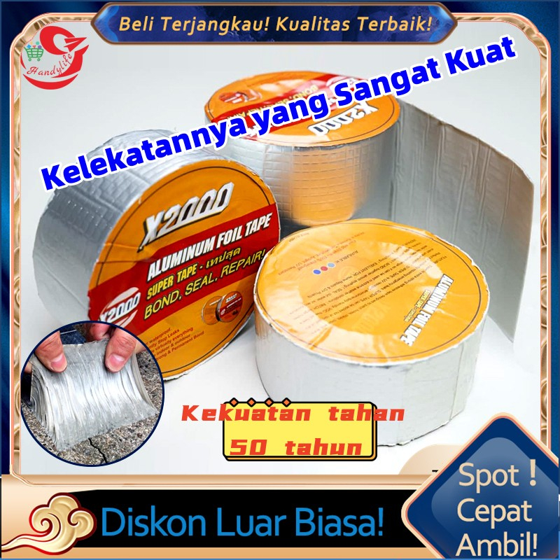 Super Waterproof/Super Tape X2000/Lakban Anti Bacor/Aluminium Foil Tape