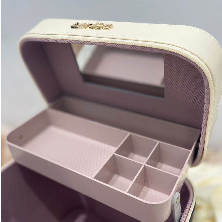 SS-B2261 Kotak kosmetik / Tempat Make Up / Beauty Case/1 Tingkat Classy 22.5x17.5x23.5cm