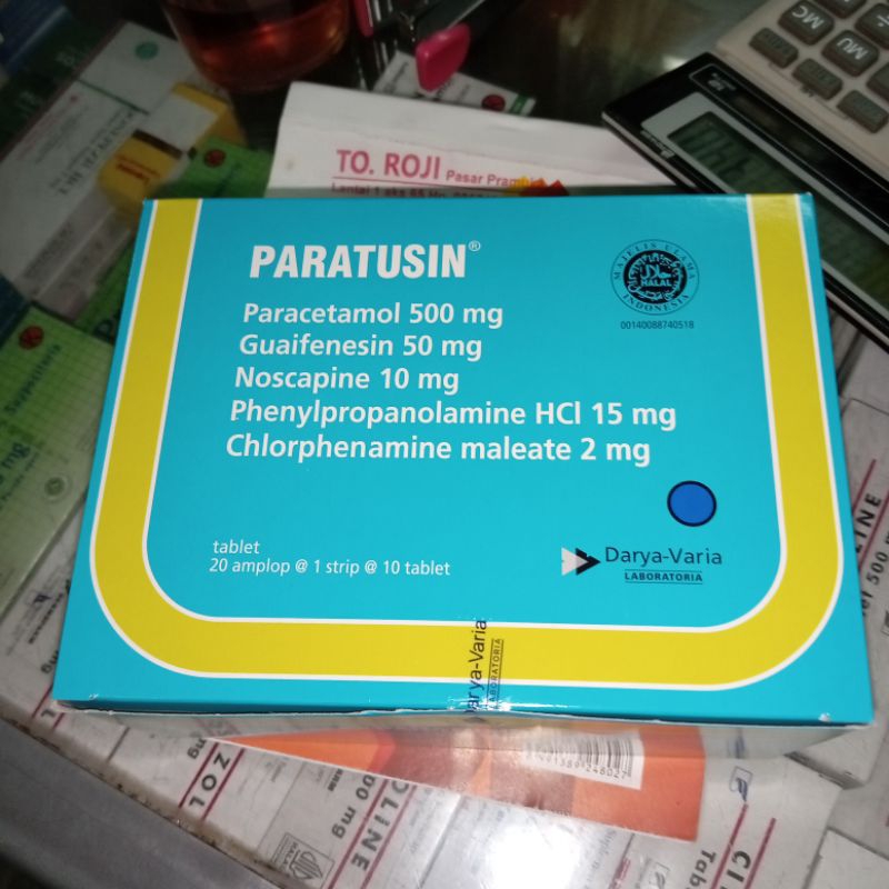 PARATUSIN tablet box isi 20 strip