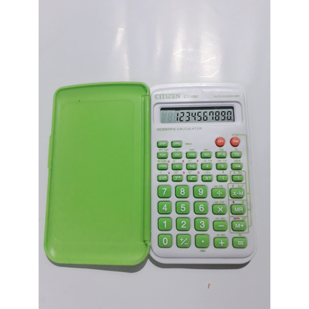 

kalkulator scientific - kalkulator ilmiah - kalkulator sekolah CT 108C wrna
