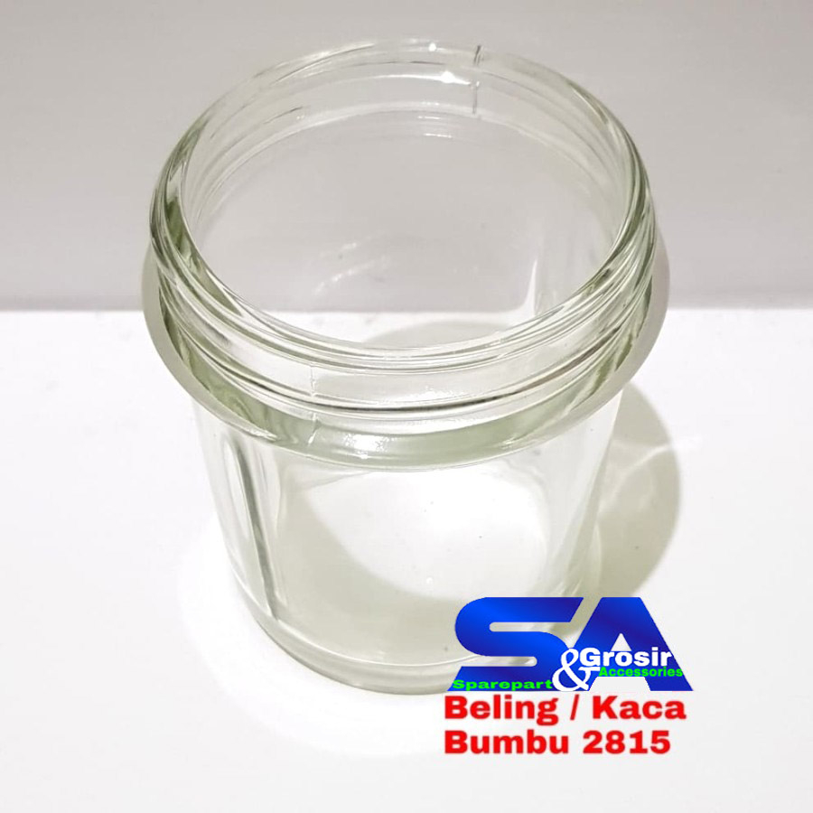 Gelas Beling BUMBU Model Philips LAMA 2815/Gelas Kaca Blender Pisau Gilingan