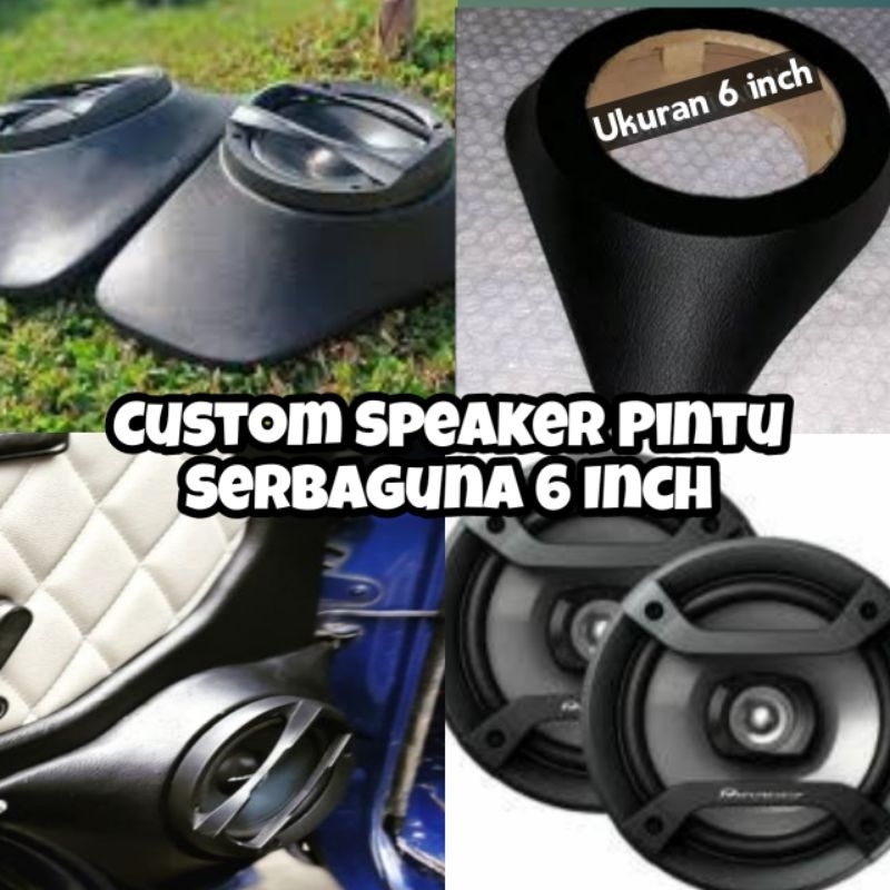 Dudukan Speaker Pintu Custom Speaker Pintu Mounting Speaker Pintu Custom Speaker 6 inch