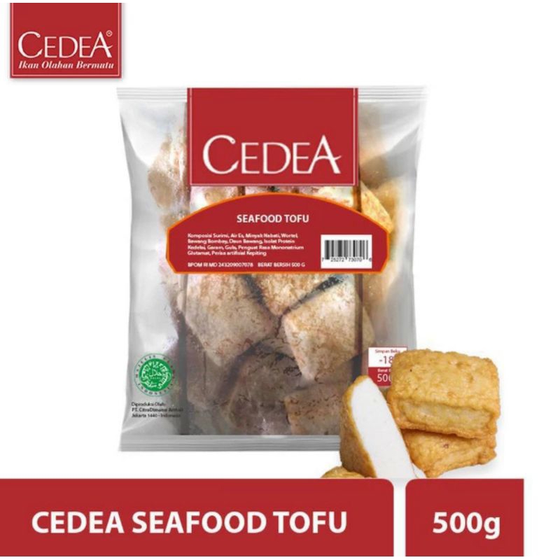 

CEDEA SEAFOOD TOFU 500 GR