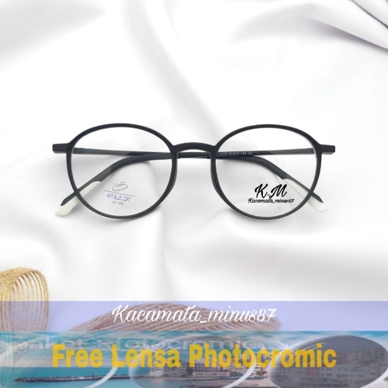 Kacamata Photocromic 2223 | Kacamata Antiradiasi | Kacamata minus